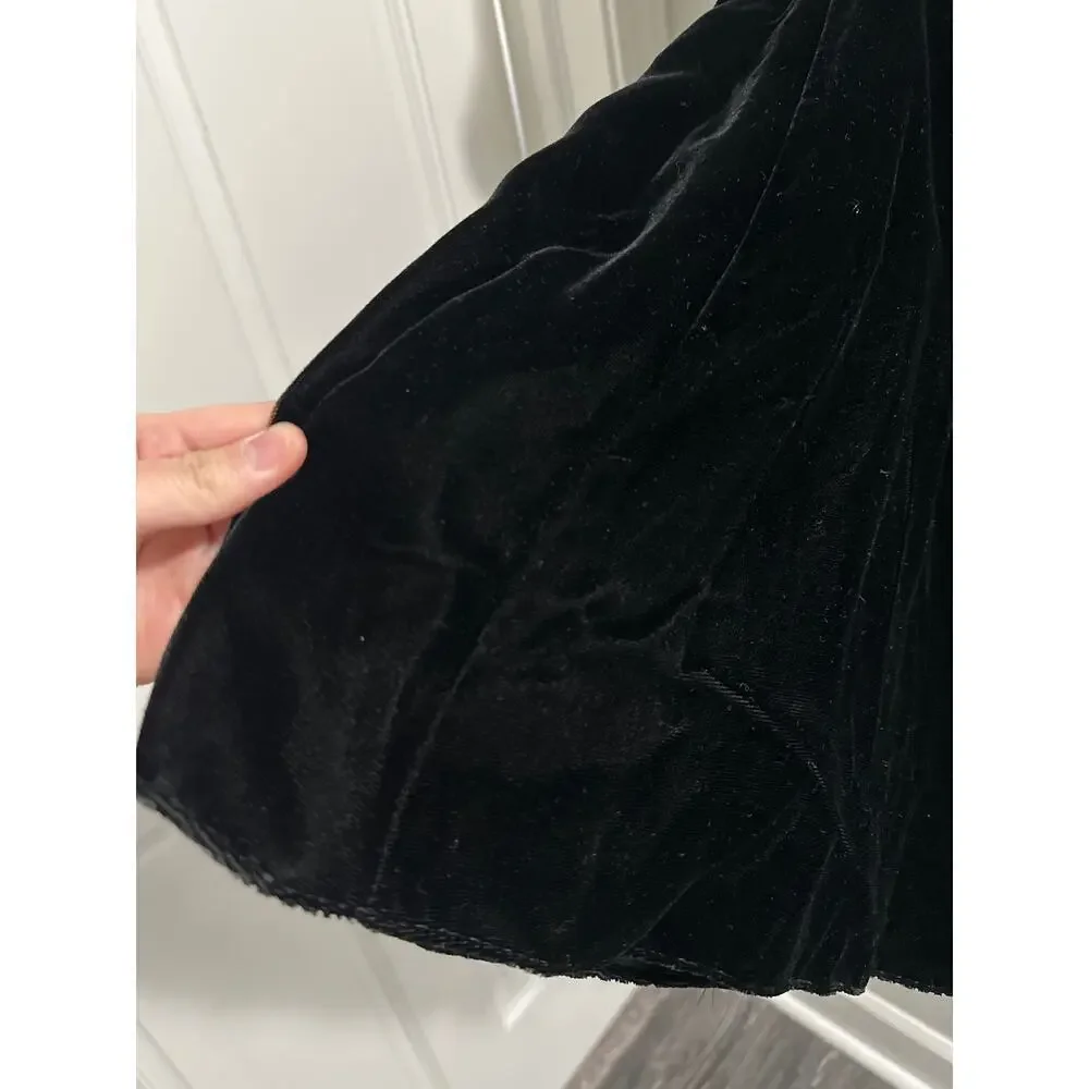 🔴Notorious Black and White Bow strapless dress size‎ 3